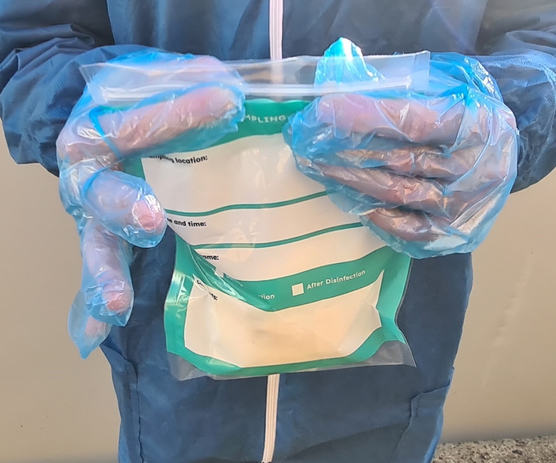 Calzari sterili SteriSox non-woven - Chiusura del sacchetto Calzari sterili SteriSox non-woven - Chiusura del sacchetto